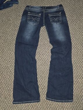 Angels Classic Dark Wash Women's Jeans - Blue